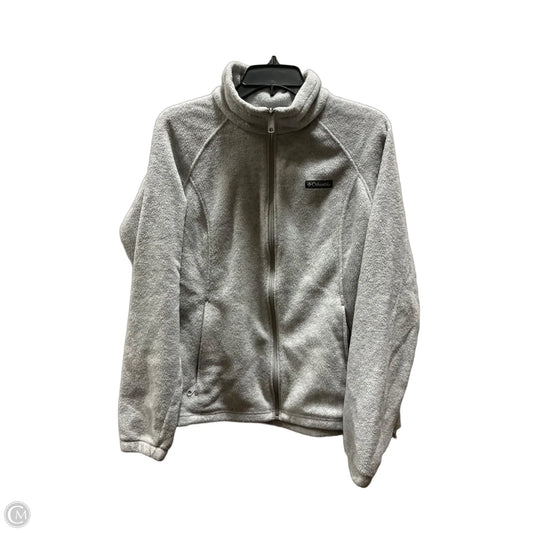 Athletic Sweatshirt Collar By Columbia In Grey, Size: Xl