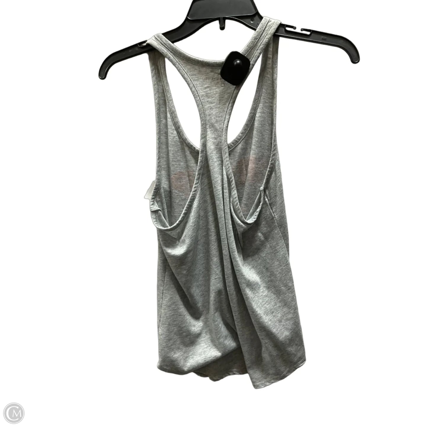 Athletic Tank Top By Nike In Grey, Size: M