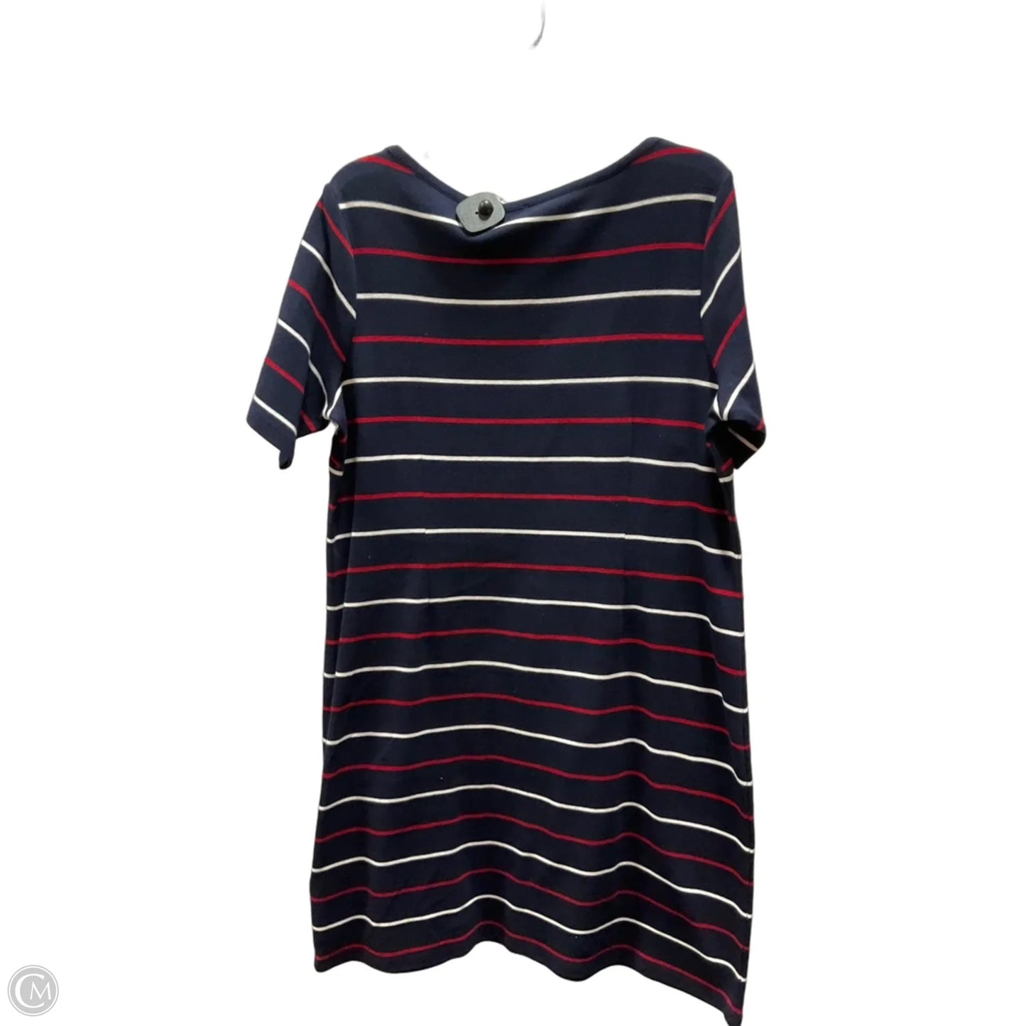 Dress Casual Midi By Talbots In Blue, Size: Xl
