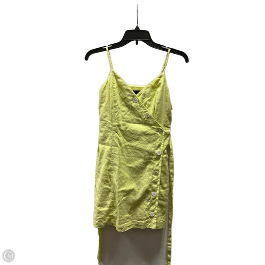 Dress Casual Short By Banana Republic In Yellow, Size: Xs