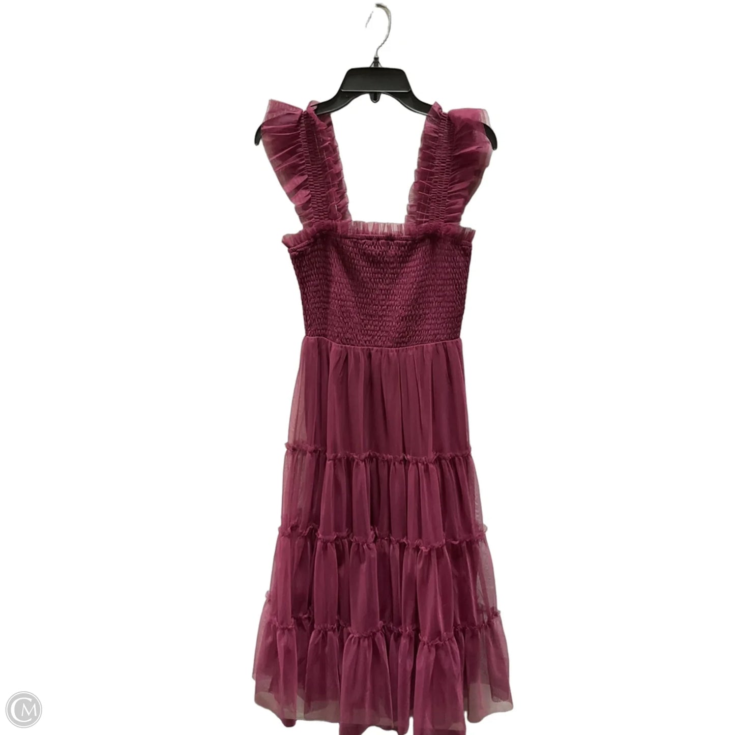 Dress Casual Midi By Baltic Born In Pink, Size: Xs