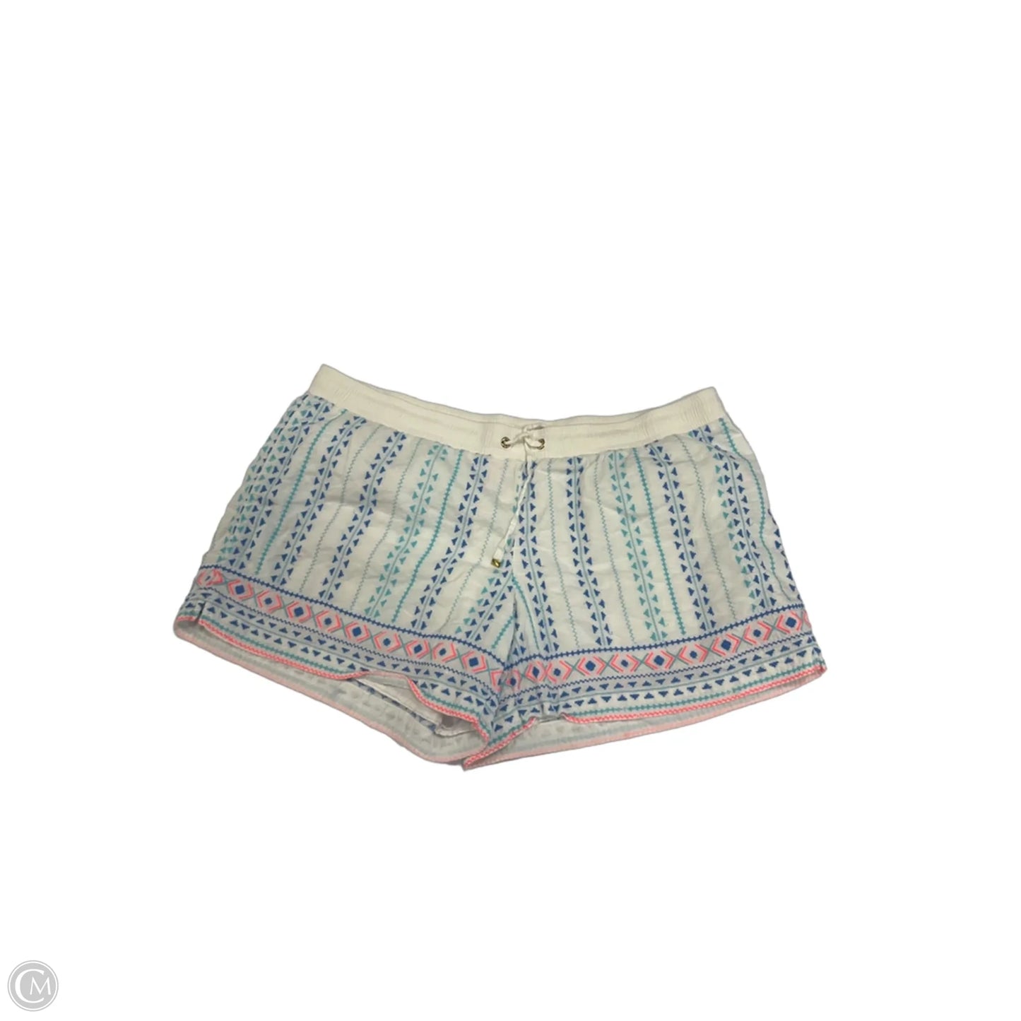 Shorts By Lilly Pulitzer In Blue & White, Size: Xl