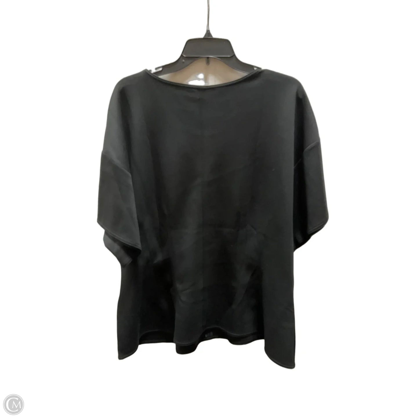 Top Short Sleeve By Banana Republic In Black, Size: Xxl
