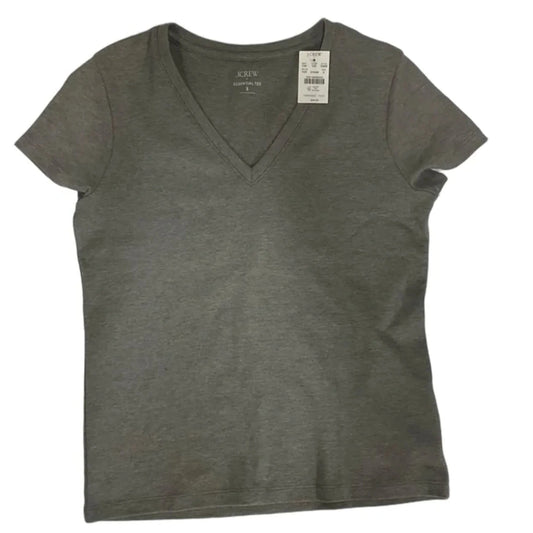 Top Short Sleeve By J. Crew In Grey, Size: S