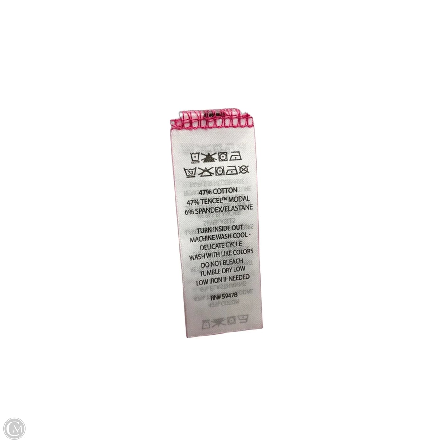 Top Short Sleeve By C And C In Pink, Size: S
