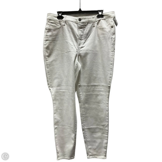 Pants Cropped By Talbots In White, Size: 14