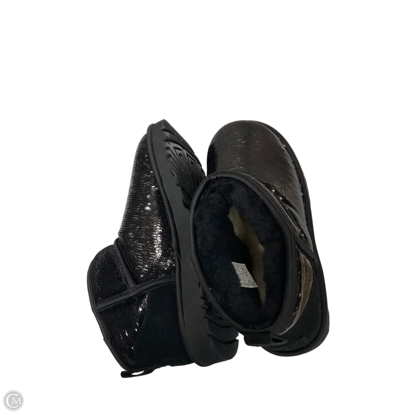 Boots Ankle Flats By Ugg In Black, Size: 8