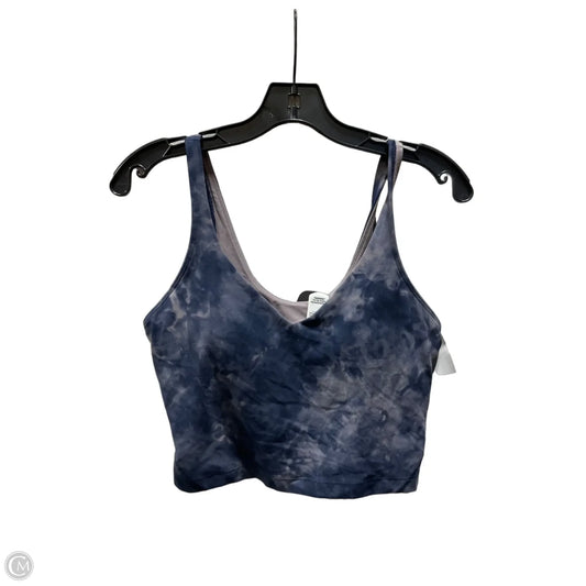Athletic Bra By Lululemon In Blue, Size: 10