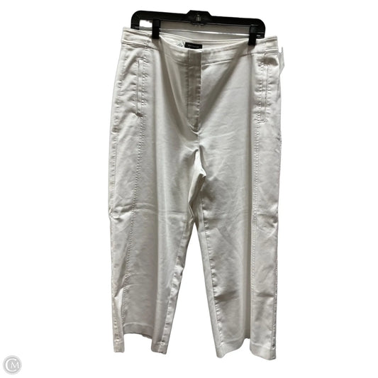 Pants Dress By Ann Taylor In White, Size: 14