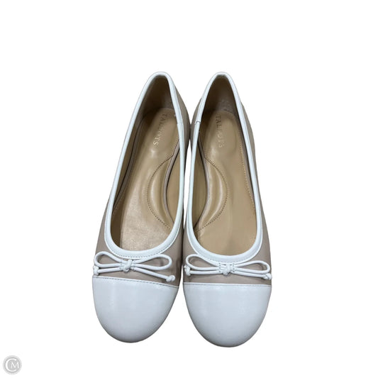Shoes Flats By Talbots In Cream, Size: 8