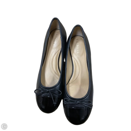 Shoes Flats By Talbots In Black, Size: 7.5