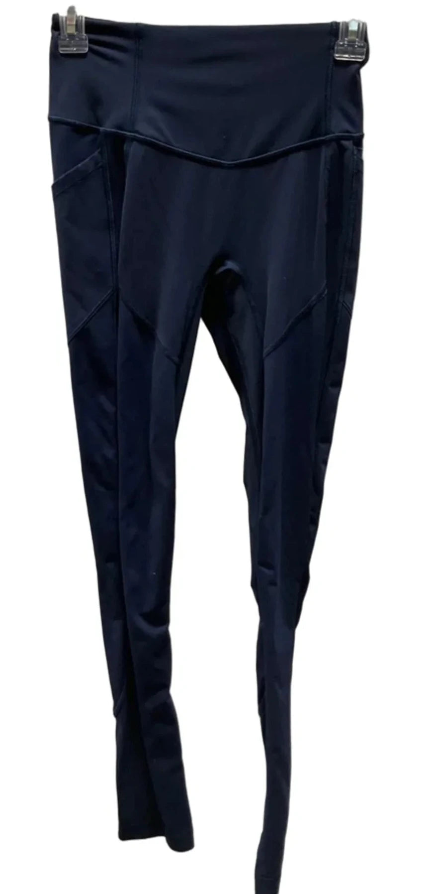 Athletic Leggings By Lululemon In Blue, Size: 4
