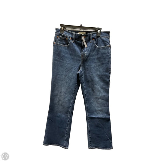 Jeans Flared By Madewell In Blue, Size: 6