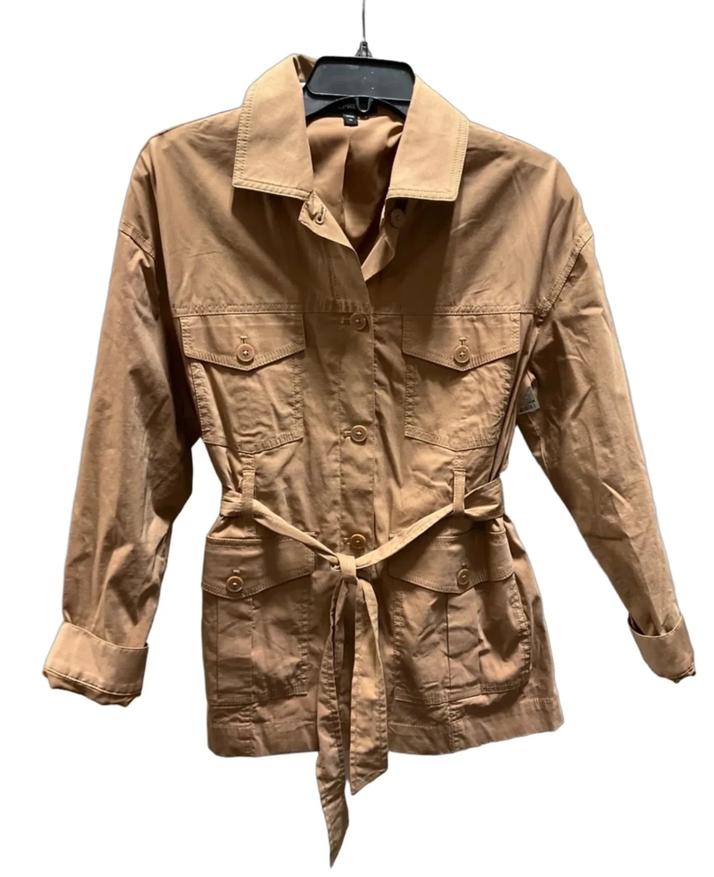 Jacket Other By Express In Brown, Size: Xs