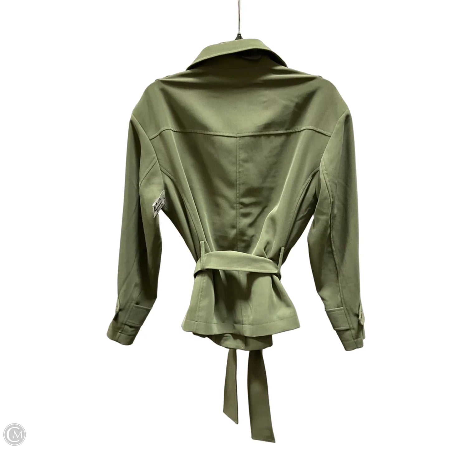 Jacket Other By Express In Green, Size: S