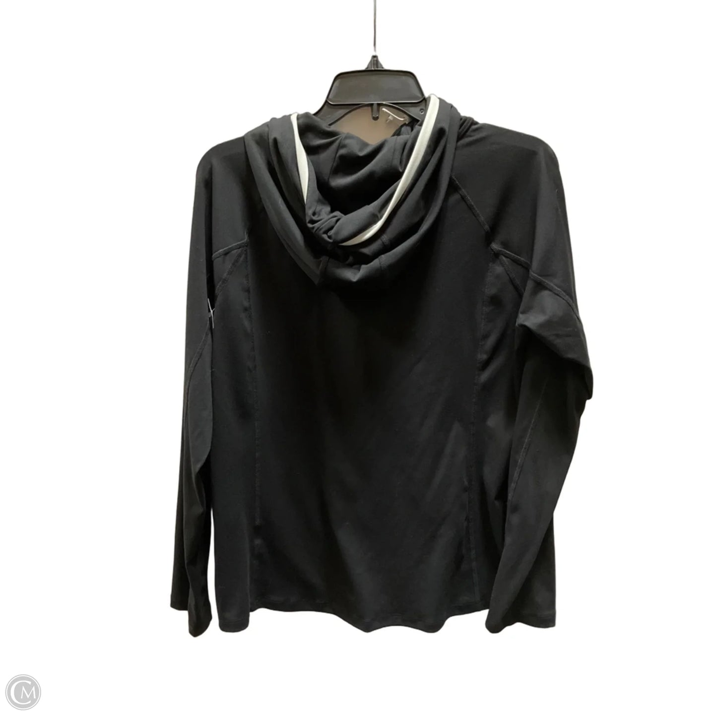 Athletic Jacket By Fila In Black, Size: M