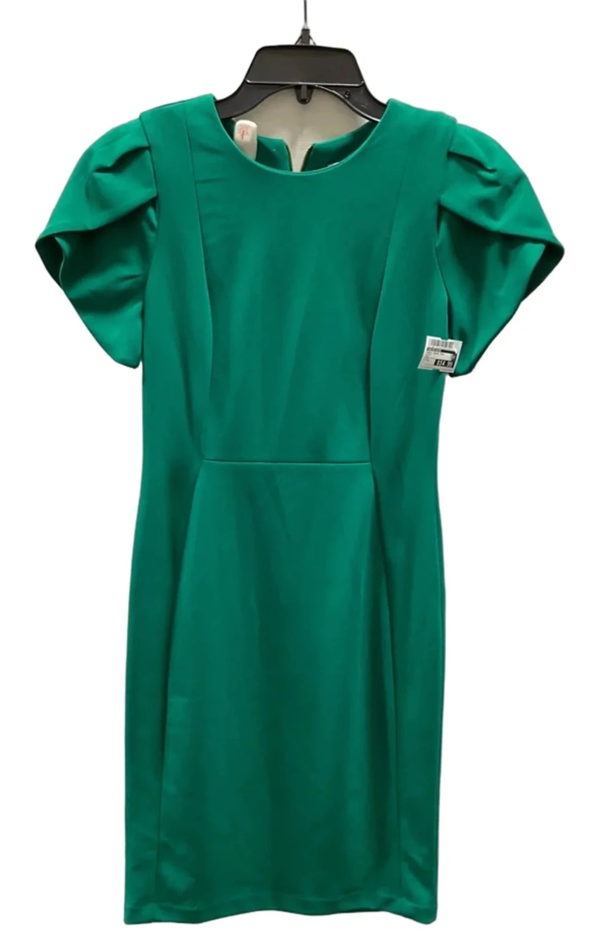 Dress Casual Midi By Calvin Klein In Green, Size: 4