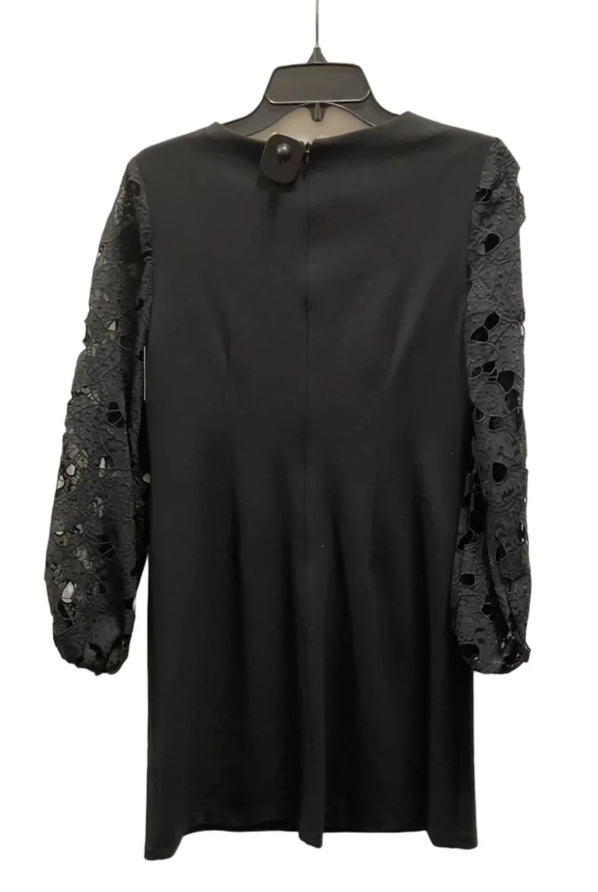 Dress Casual Midi By White House Black Market In Black, Size: 0