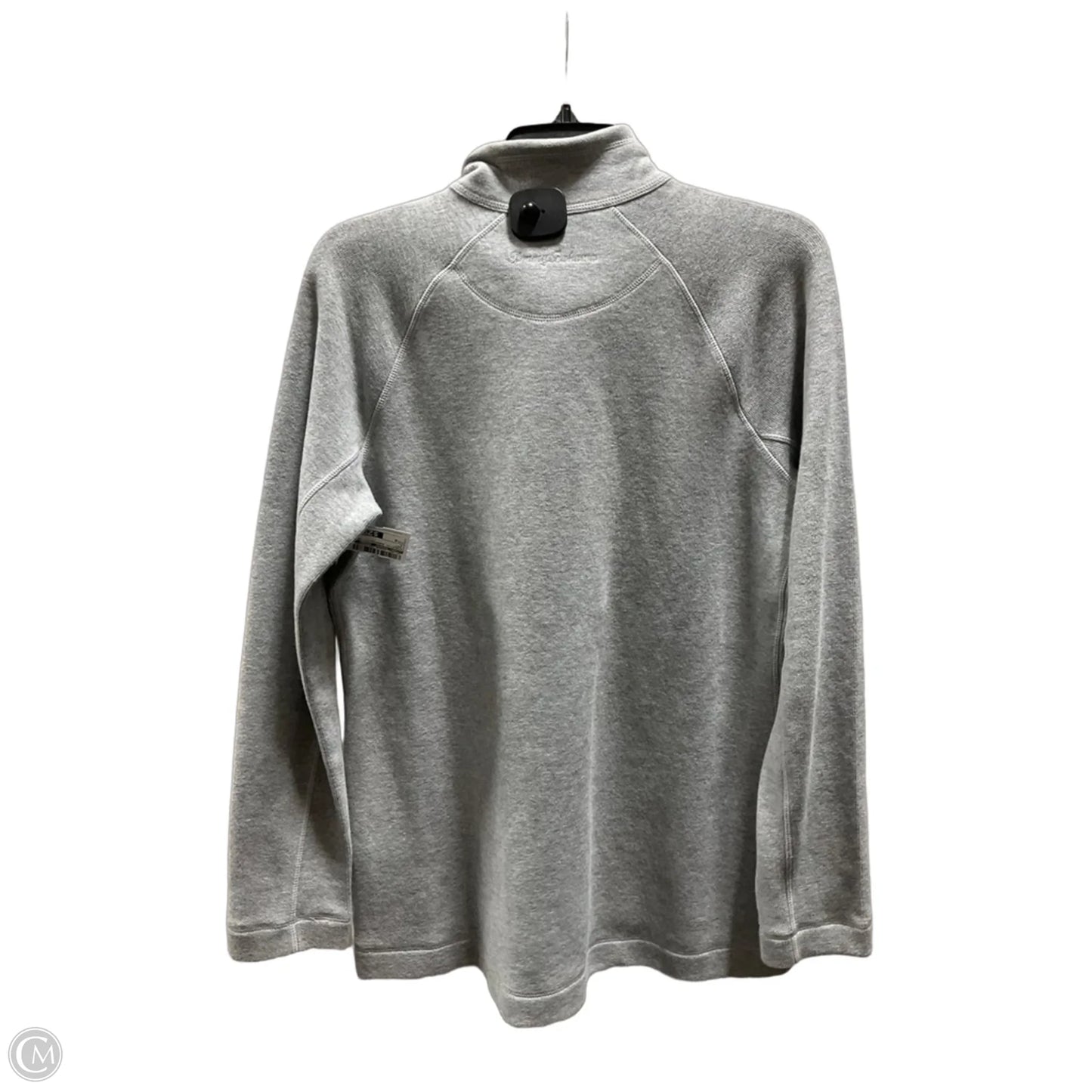 Athletic Sweatshirt Collar By Tommy Bahama In Grey, Size: M