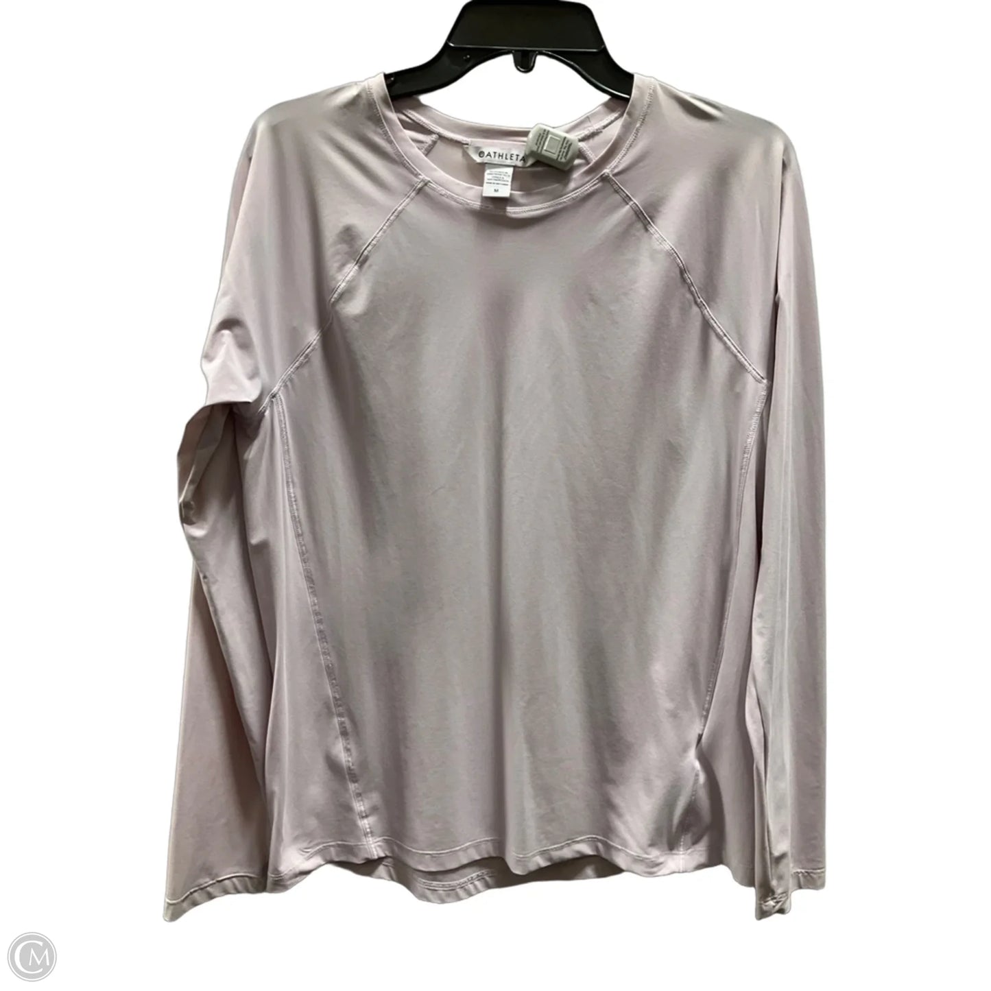 Athletic Top Short Sleeve By Athleta In Purple, Size: M