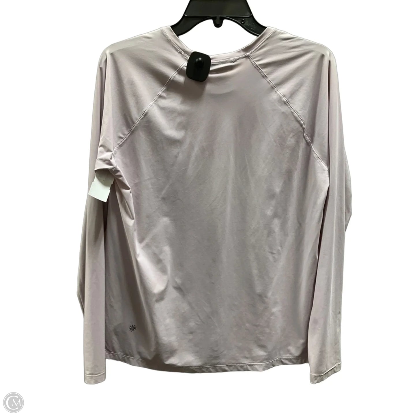 Athletic Top Short Sleeve By Athleta In Purple, Size: M
