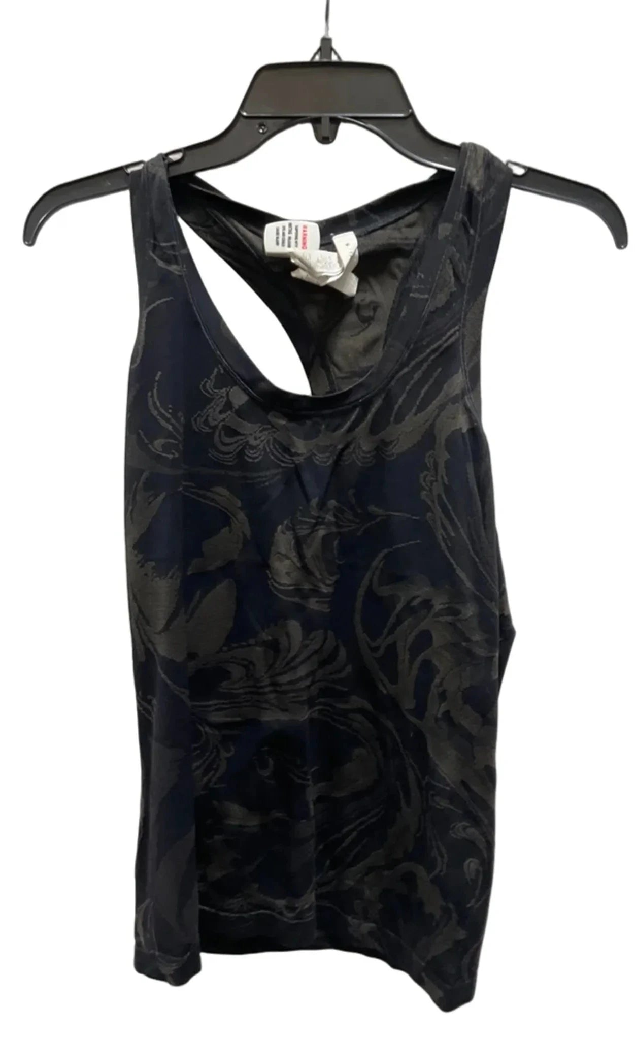Athletic Tank Top By Athleta In Black & Green, Size: L