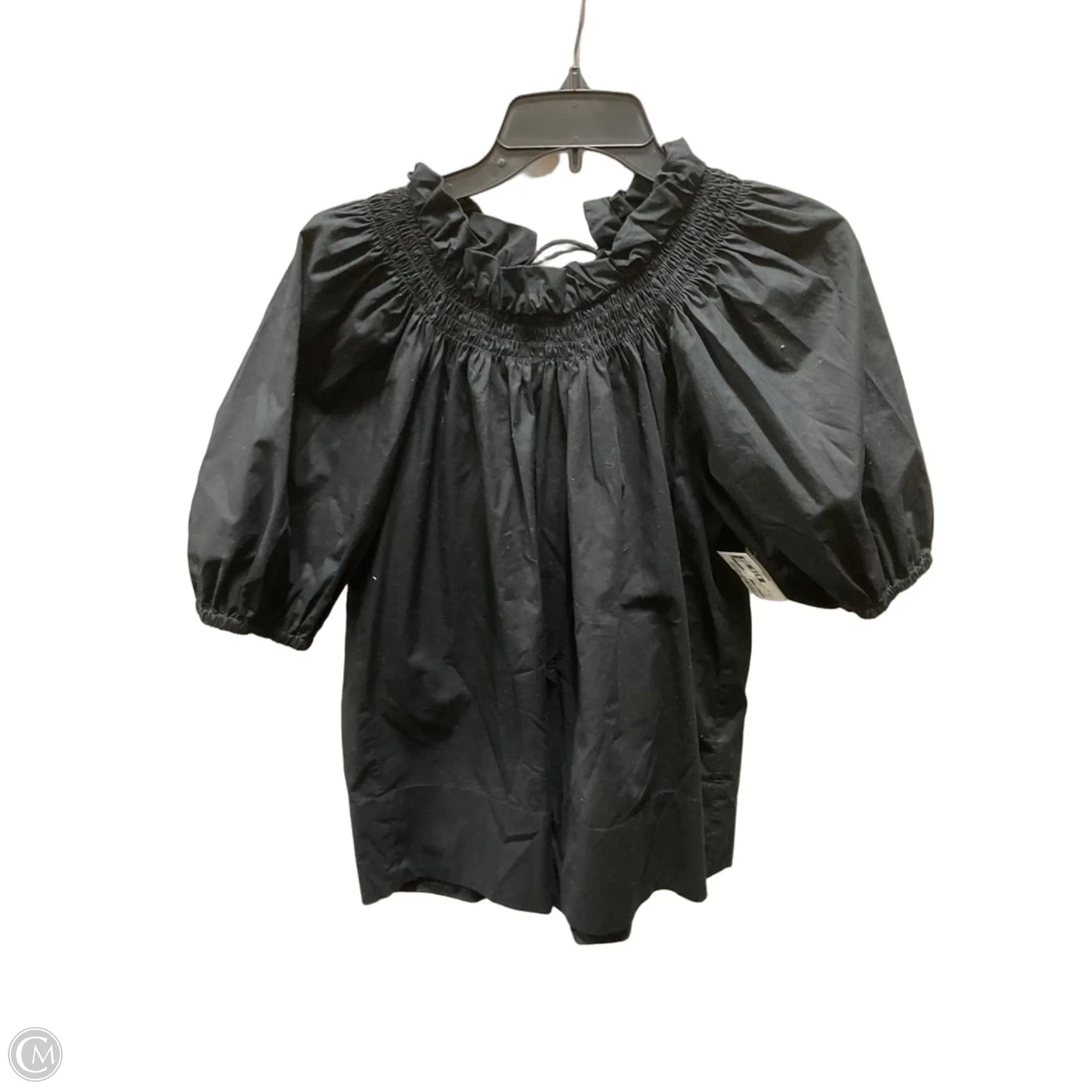 Top Short Sleeve By J. Crew In Black, Size: Xs