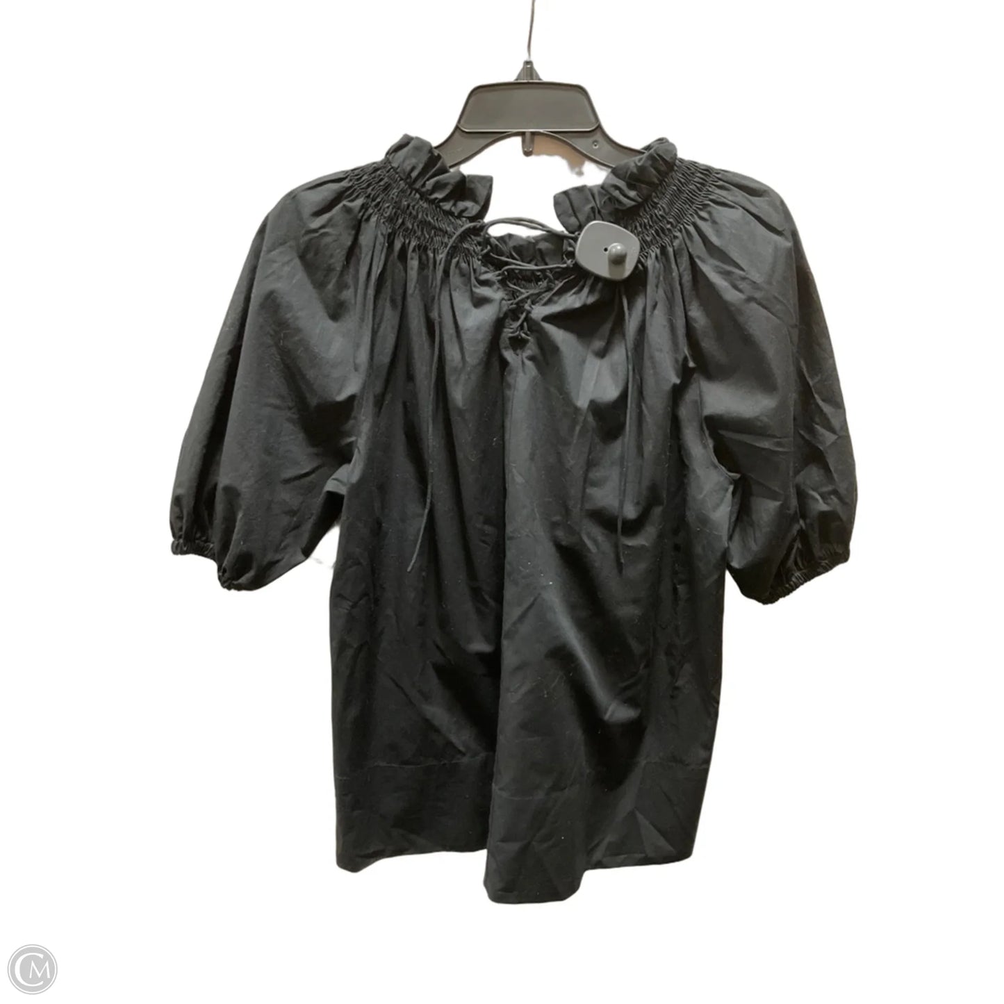 Top Short Sleeve By J. Crew In Black, Size: Xs