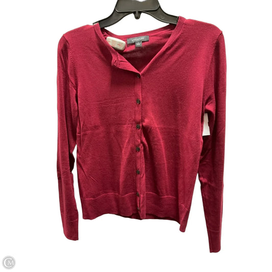 Cardigan By Ann Taylor In Red, Size: M