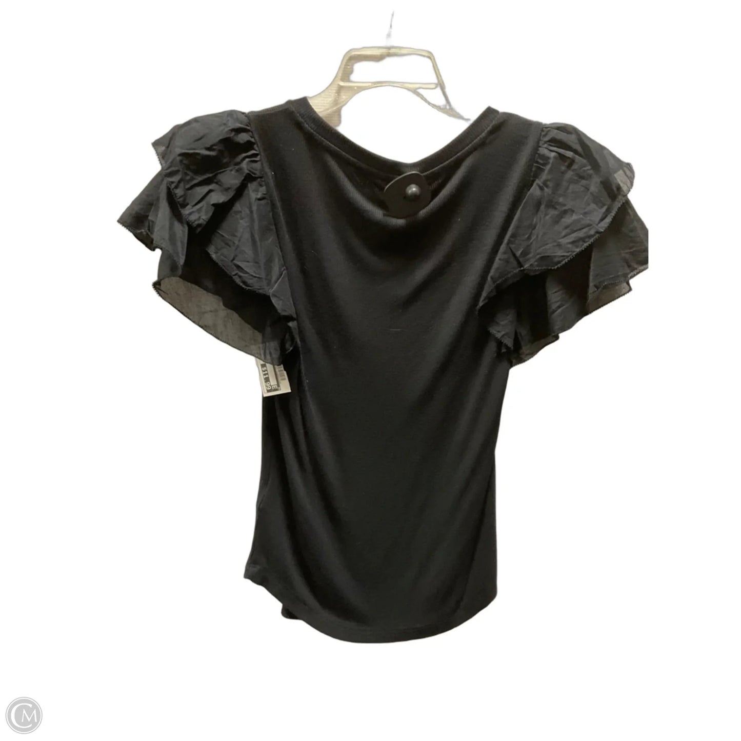 Top Short Sleeve By Gap In Black, Size: S