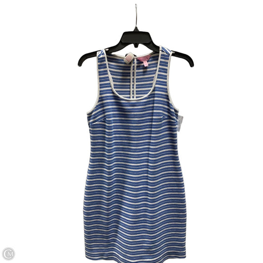 Dress Designer By Lilly Pulitzer In Blue & White, Size: M