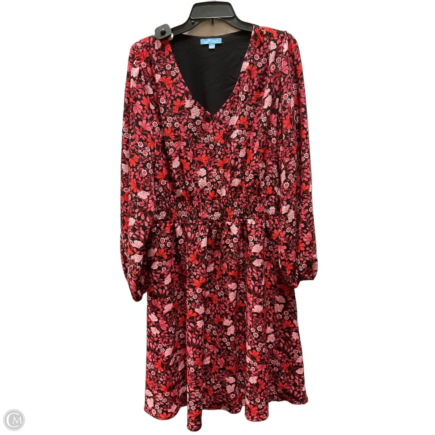 Dress Casual Midi By Draper James In Floral Print, Size: L