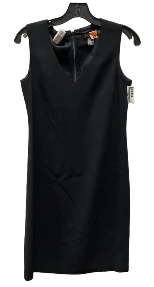 Dress Casual Midi By Dkny In Black, Size: 4