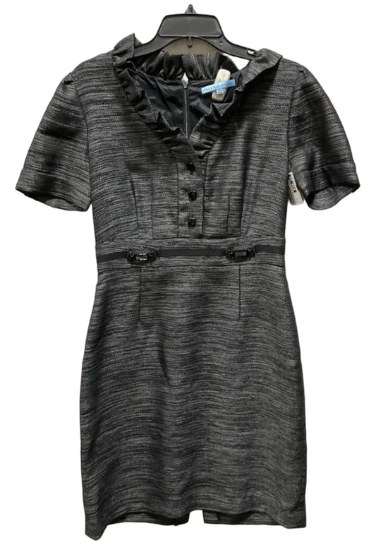 Dress Casual Midi By Antonio Melani In Black & White, Size: 6