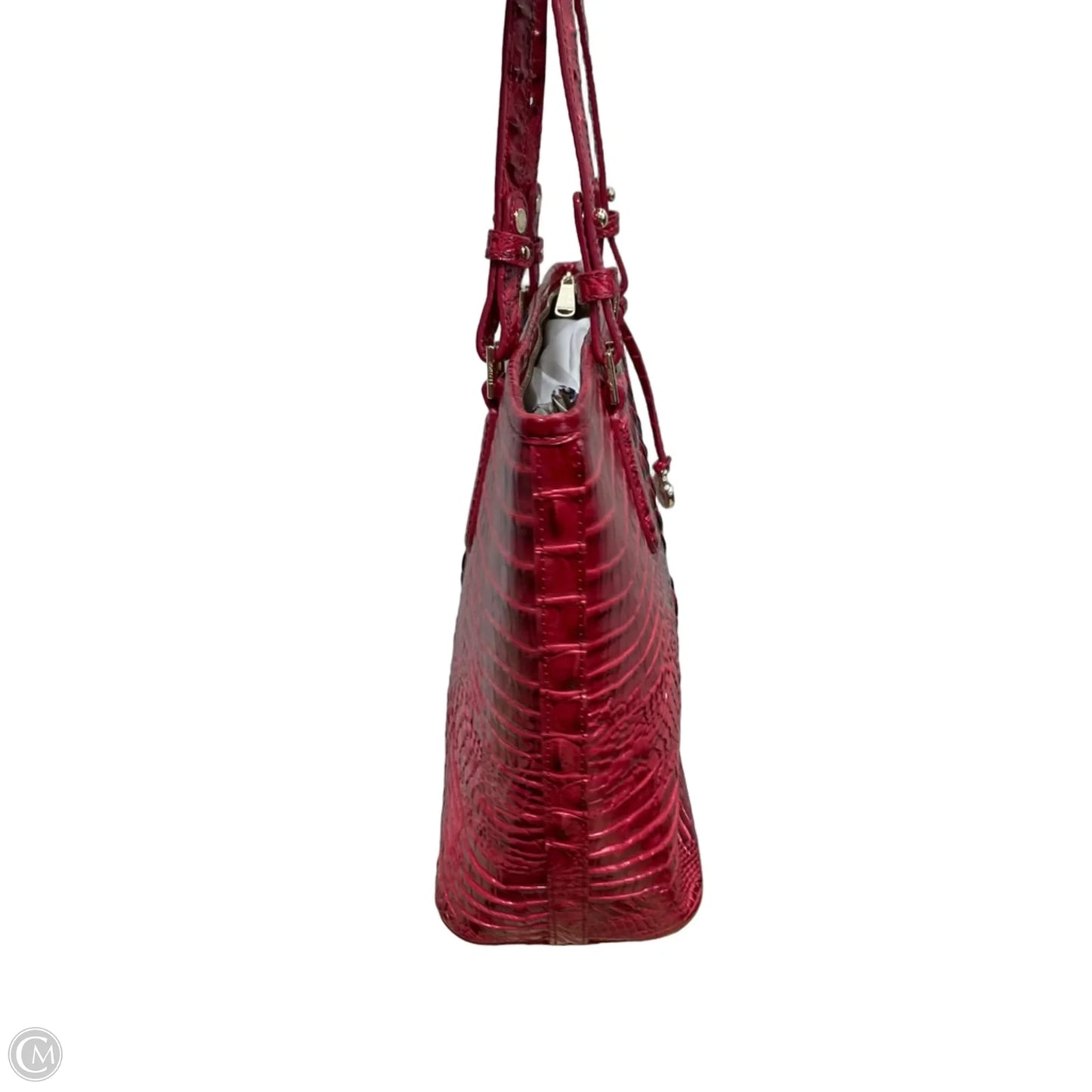 Handbag Designer By Brahmin, Size: Large