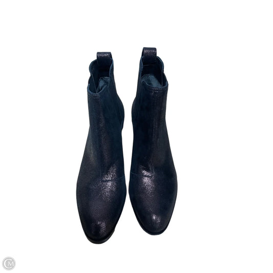 Boots Ankle Heels By Rag And Bone In Black & Purple, Size: 7.5