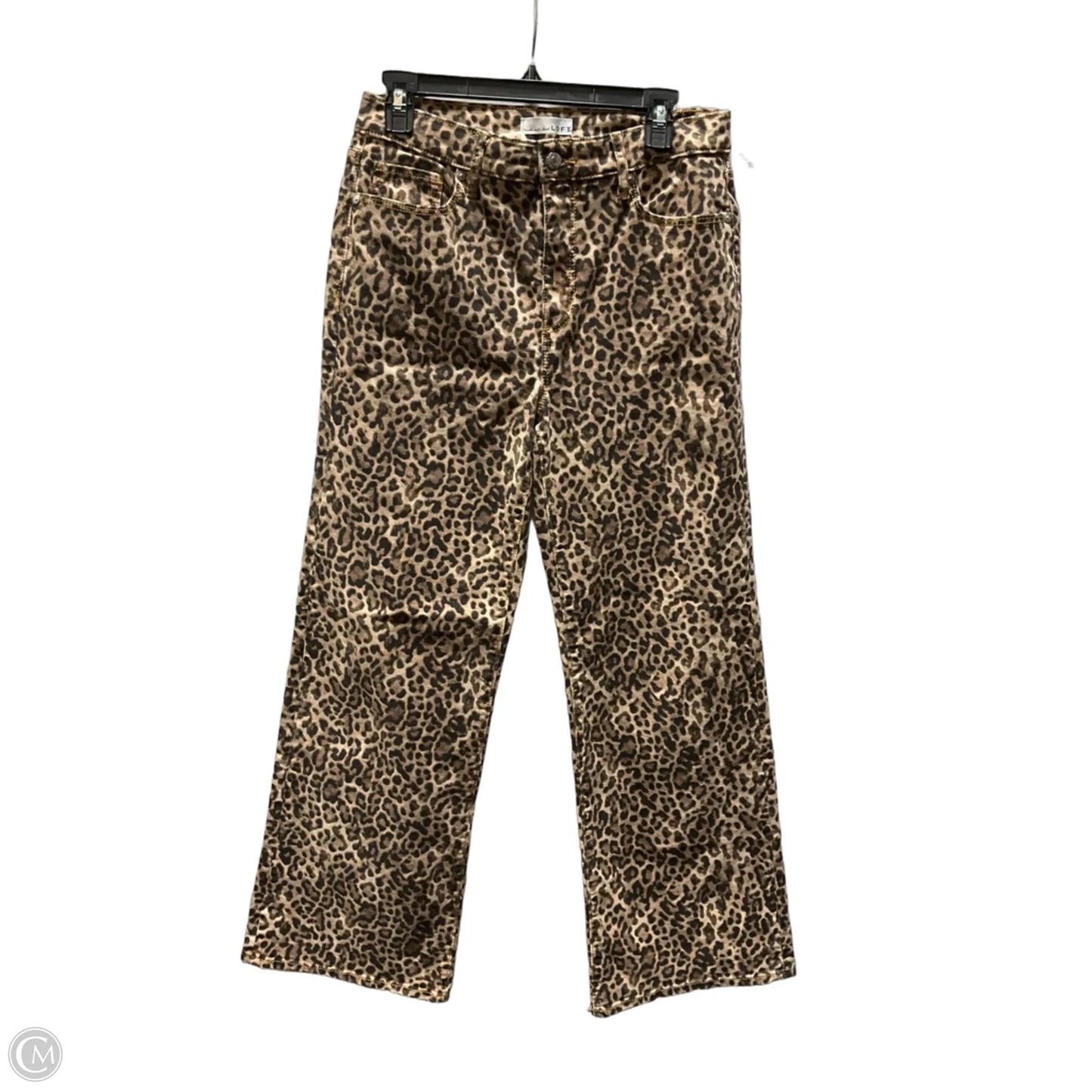 Jeans Wide Leg By Loft In Animal Print, Size: 6
