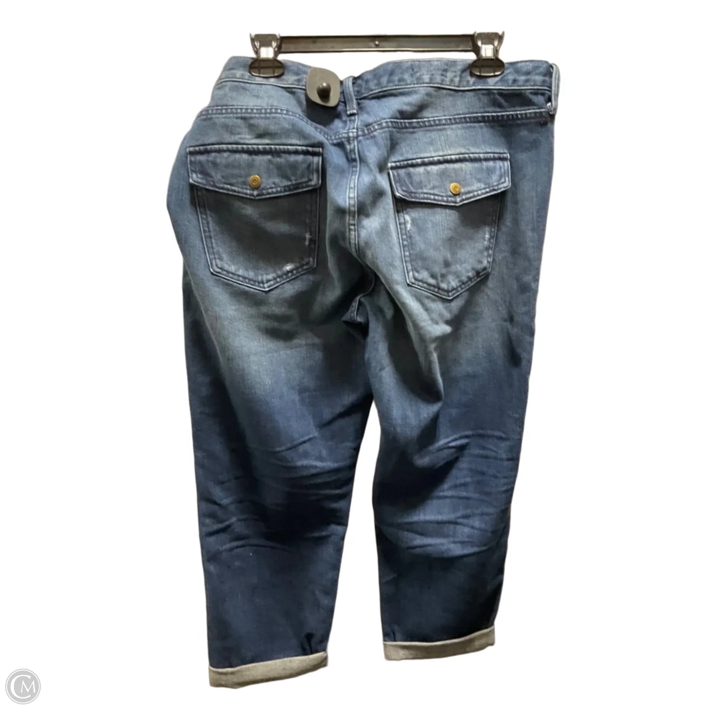Jeans Cropped By Gap In Blue, Size: 14