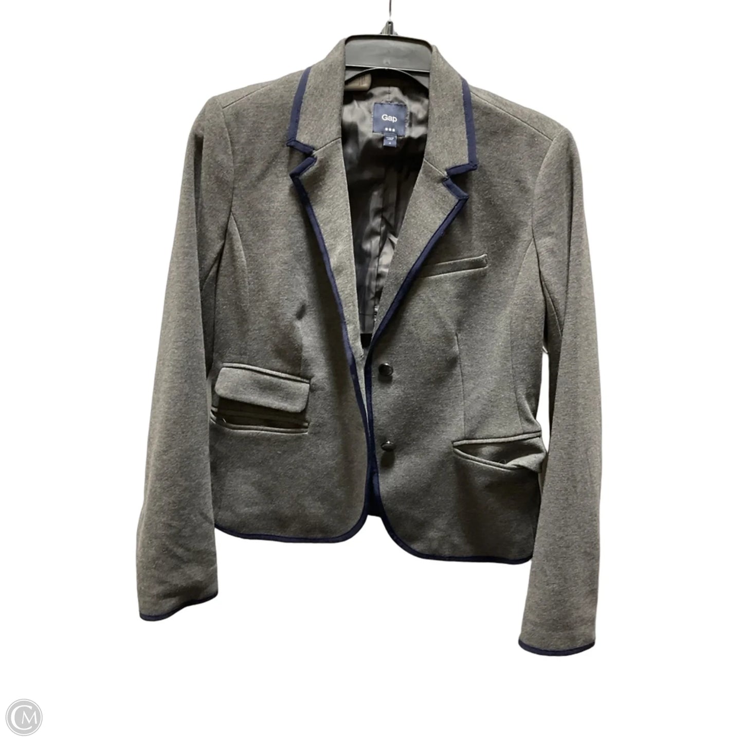 Blazer By Gap In Grey, Size: S