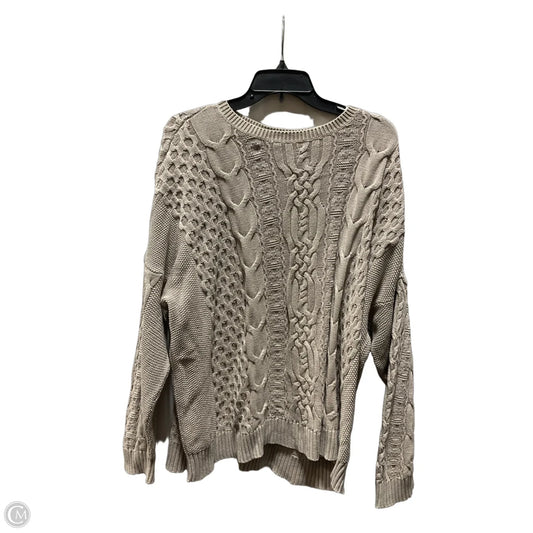 Sweater By J. Jill In Beige, Size: Xl