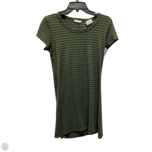 Dress Casual Short By Olivia Rae In Black & Green, Size: M