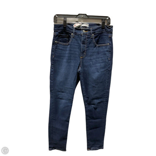 Jeans Skinny By Loft In Blue, Size: 8