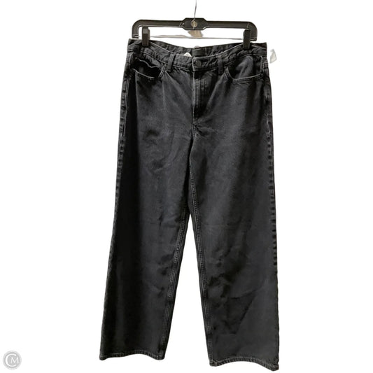 Jeans Boot Cut By Uniqlo In Black, Size: 4