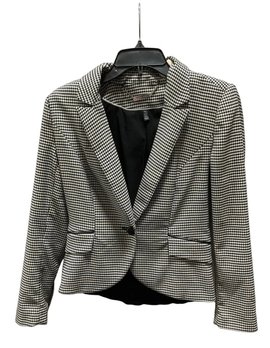 Blazer By White House Black Market In Black & Cream, Size: 2