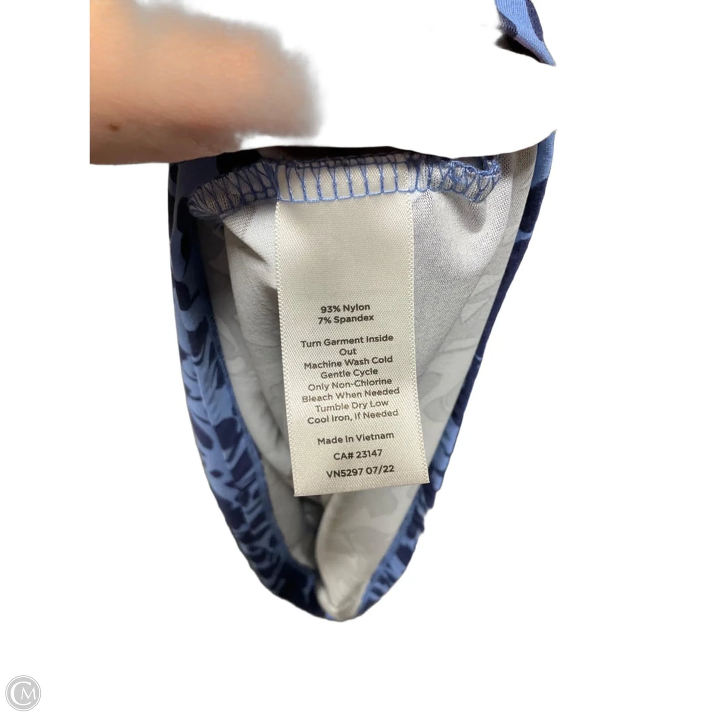 Dress Casual Midi By Talbots In Blue, Size: Xs