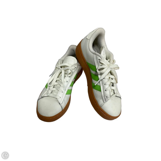 Shoes Athletic By Adidas In Green & White, Size: 8