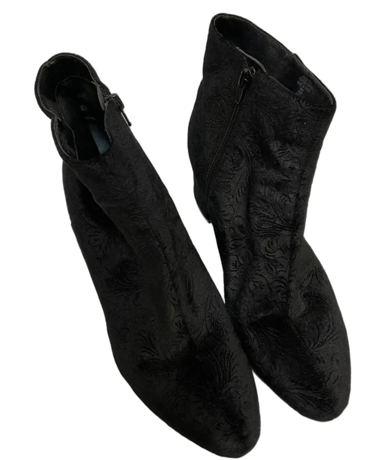 Boots Ankle Flats By Unisa In Black, Size: 9