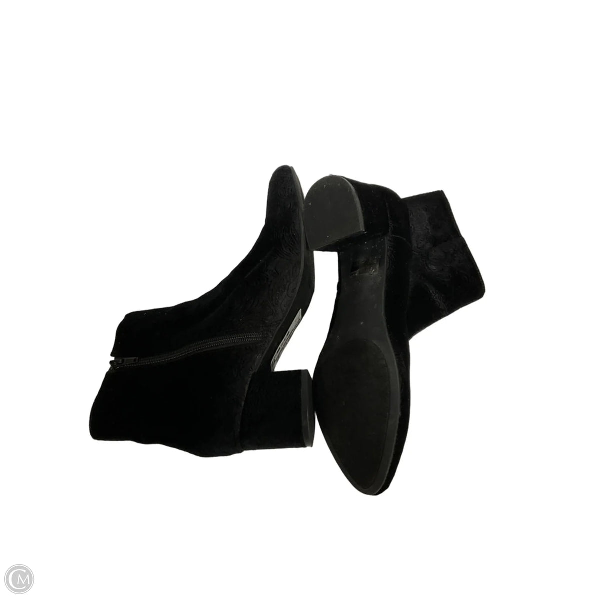 Boots Ankle Flats By Unisa In Black, Size: 9