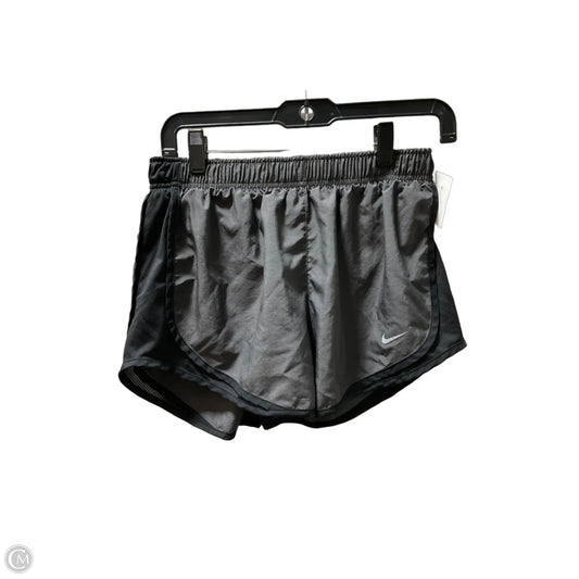 Athletic Shorts By Nike In Grey, Size: M