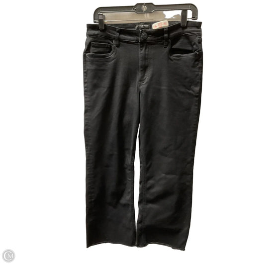 Jeans Straight By Kut In Black, Size: 10
